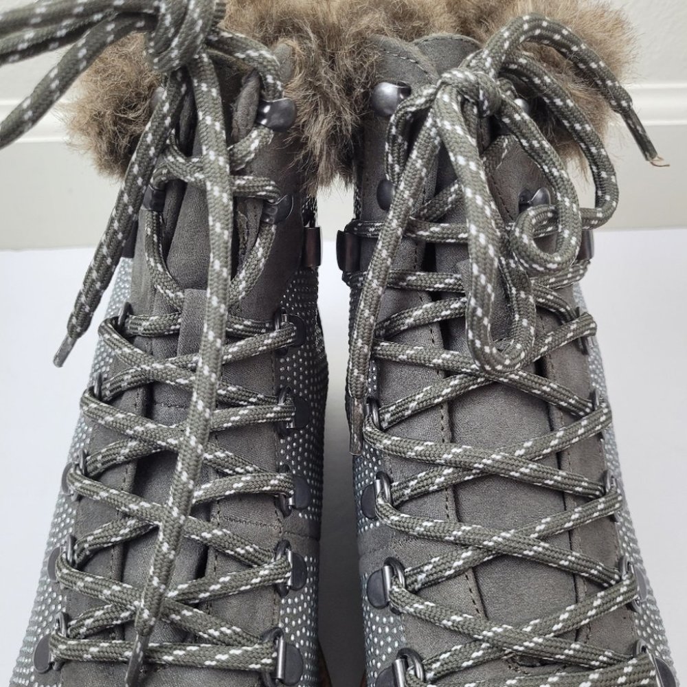 Report quella olive anckle boots,size 6.5M - Picture 4 of 8